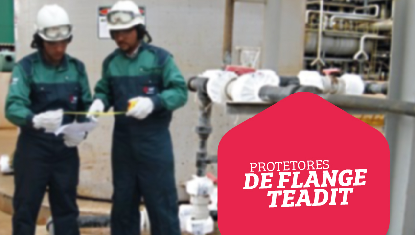Proteção Essencial com Protetores de Flange Teadit: Destaques em Segurança e Sustentabilidade