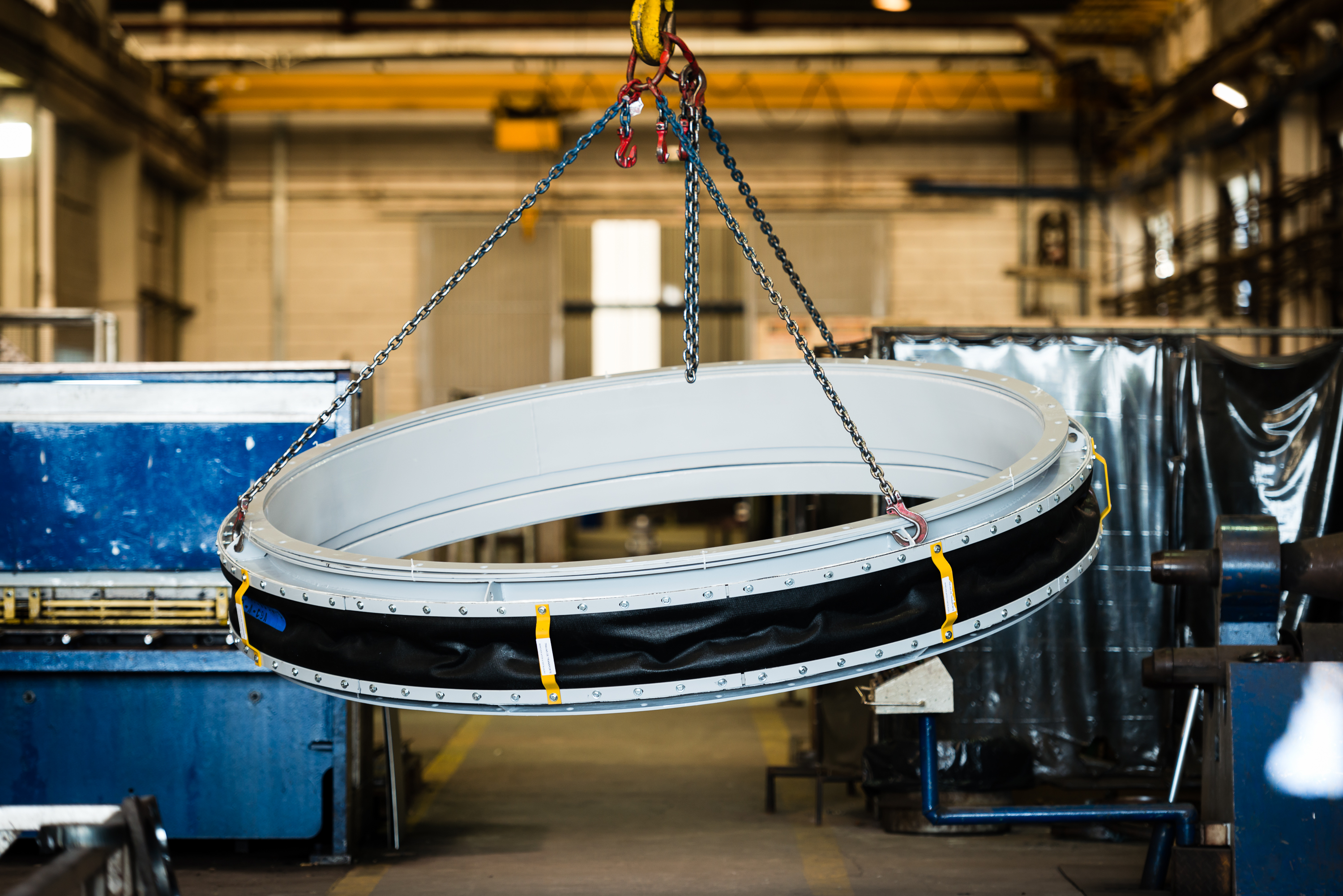 Juntas de expansão em tubulações de mineração - Ancco Vedações